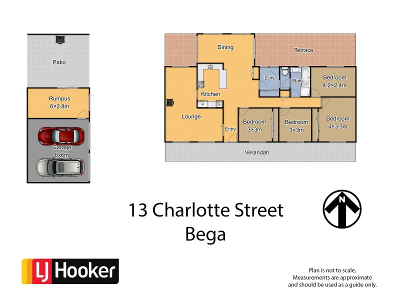 13 Charlotte Street, Bega NSW 2550 Floorplan