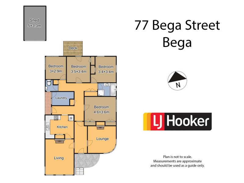 77 Bega Street, Bega NSW 2550 Floorplan