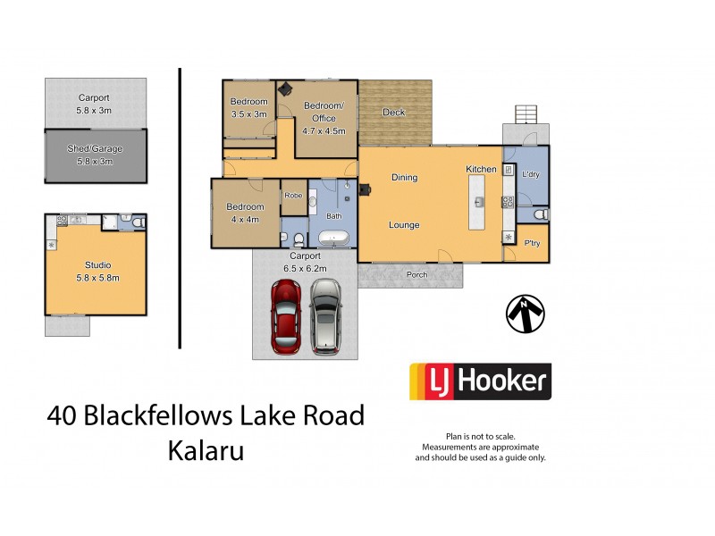 40 Blackfellows Lake Road, Kalaru NSW 2550 Floorplan