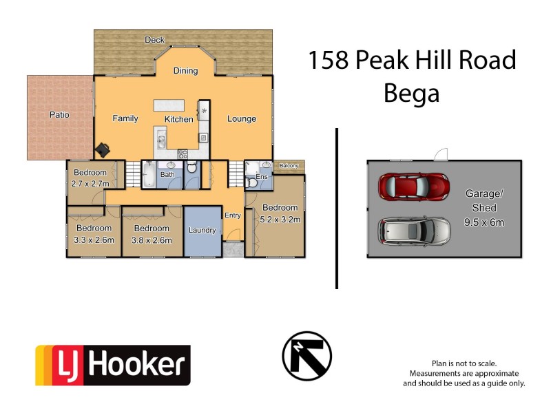 158 Peak Hill Road, Bega NSW 2550 Floorplan