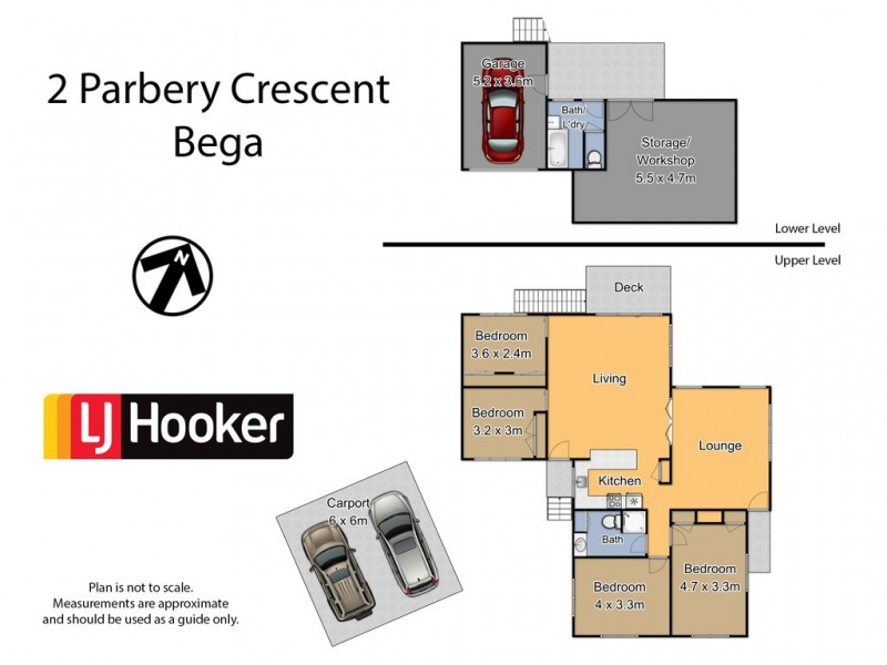 2 Parbery Crescent, Bega NSW 2550 Floorplan