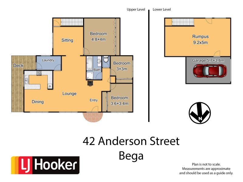 42 Anderson Drive, Bega NSW 2550 Floorplan