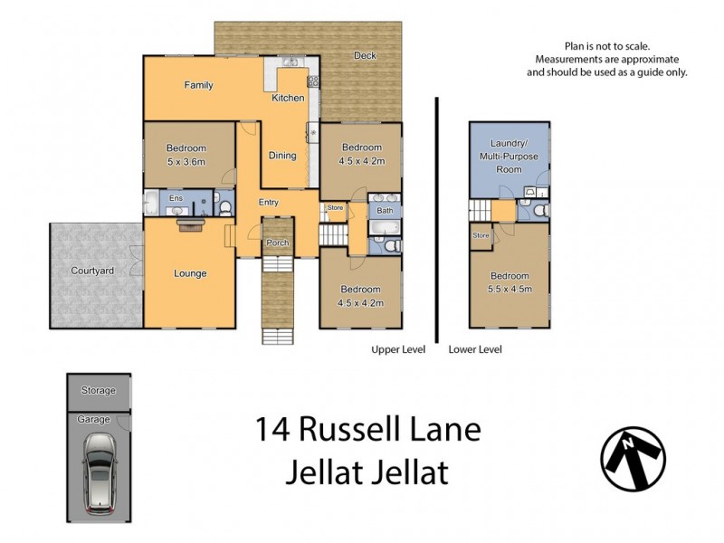14 Russell Lane, Bega NSW 2550 Floorplan