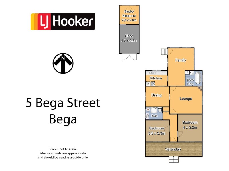 5 Bega Street, Bega NSW 2550 Floorplan