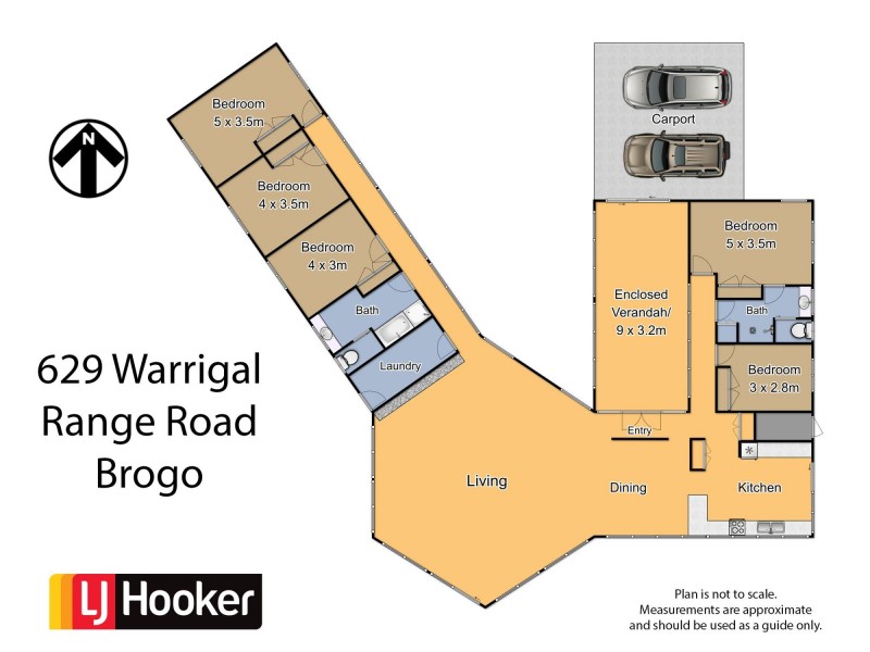 629 Warrigal Range Road, Brogo NSW 2550 Floorplan