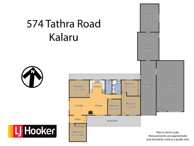 574 Tathra Road, Kalaru NSW 2550 Floorplan