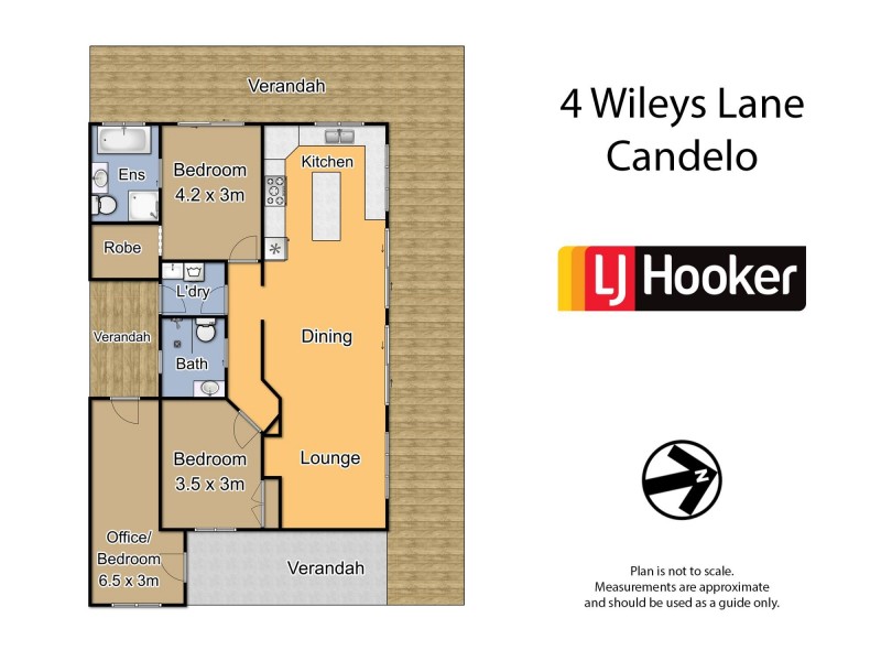 4 Wileys Lane, Candelo NSW 2550 Floorplan