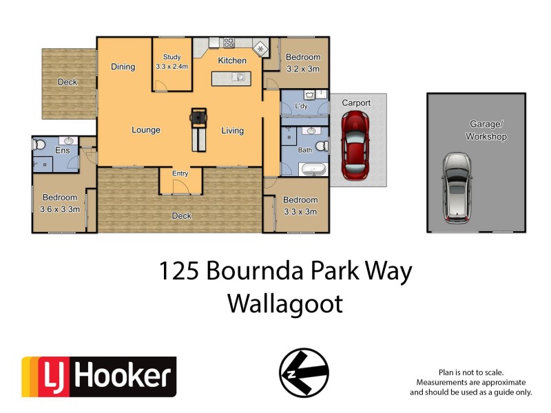125 Bournda Park Way, Wallagoot NSW 2550 Floorplan