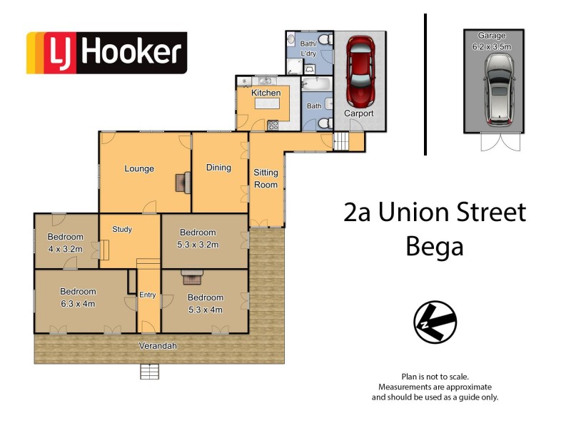 2a Union Street, Bega NSW 2550 Floorplan