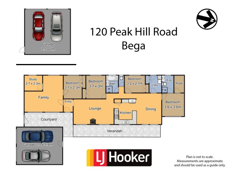 120 Peak Hill Road, Bega NSW 2550 Floorplan