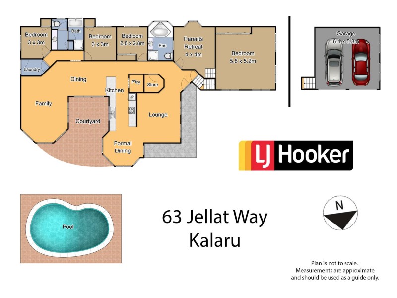 63 Jellat Way, Kalaru NSW 2550 Floorplan