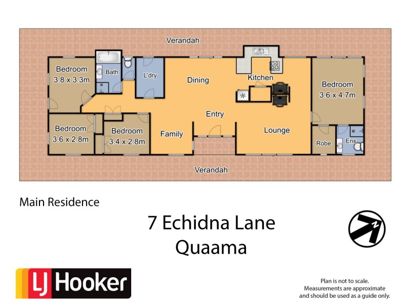 7 Echidna Lane, Quaama NSW 2550 Floorplan