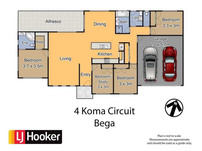 4 Koma Circuit, Bega NSW 2550 Floorplan