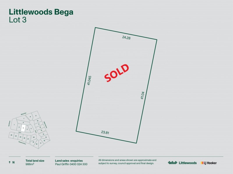 Lot 1-25 East Street, Bega NSW 2550