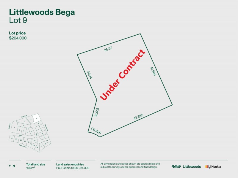 Lot 1-25 East Street, Bega NSW 2550