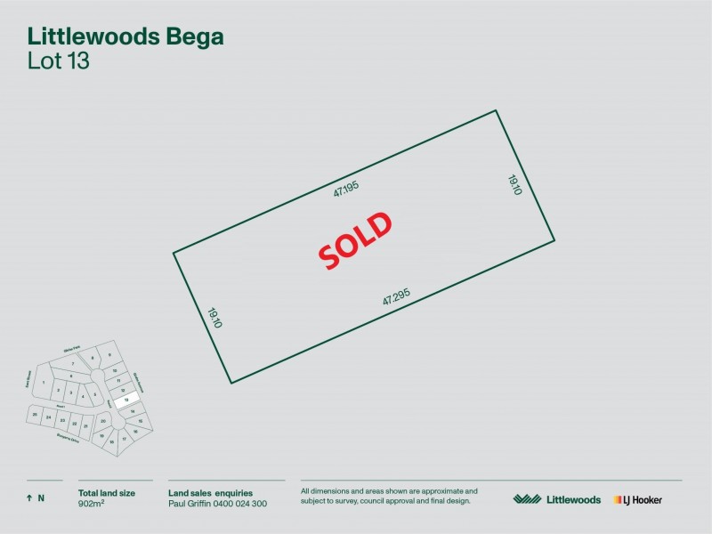 Lot 1-25 East Street, Bega NSW 2550