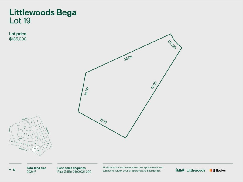 Lot 1-25 East Street, Bega NSW 2550