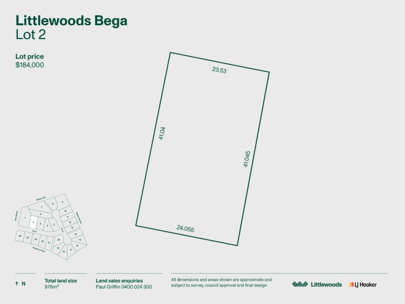 Lot 2 Littlewood Estate, Bega NSW 2550