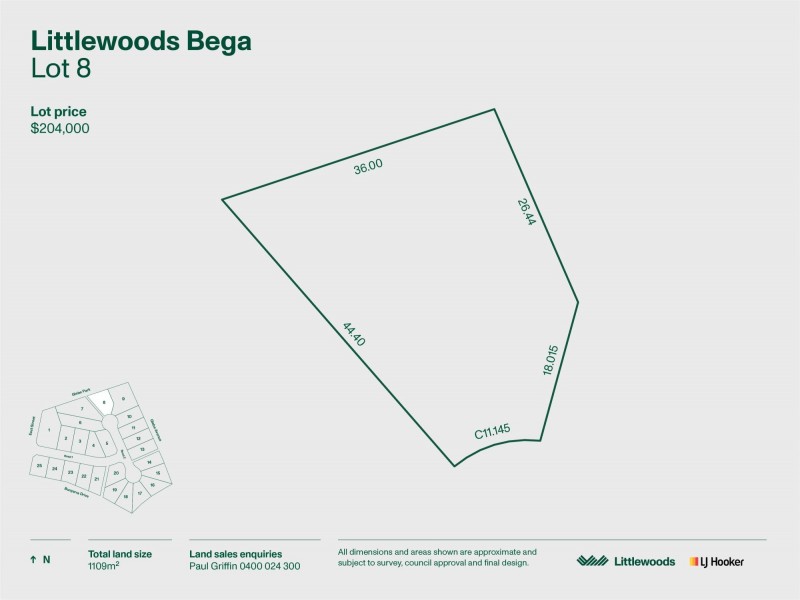 Lot 8 Littlewood Estate, Bega NSW 2550