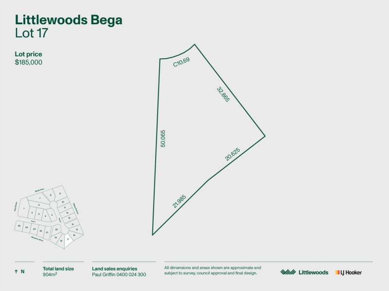 Lot 17 Littlewoods Estate, Bega NSW 2550