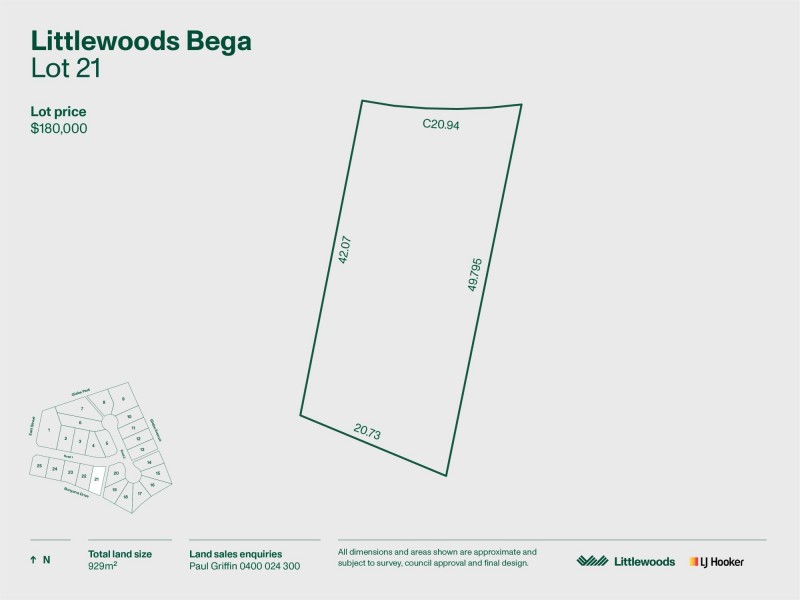 Lot 21 Littlewood Estate, Bega NSW 2550