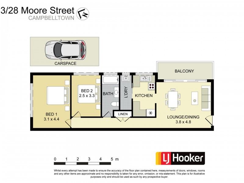 3/28A Moore Street, Campbelltown NSW 2560