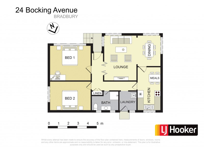 24 Bocking Avenue, Bradbury NSW 2560 Floorplan