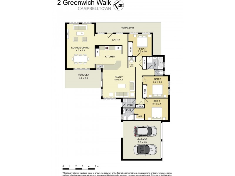 2 Greenwich Walk, Campbelltown NSW 2560