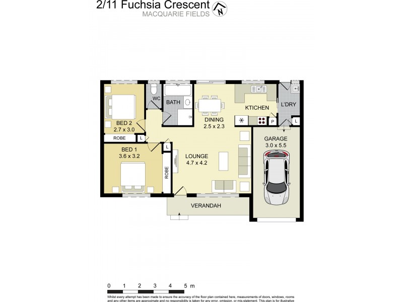 2/11 Fuchsia Crescent, Macquarie Fields NSW 2564