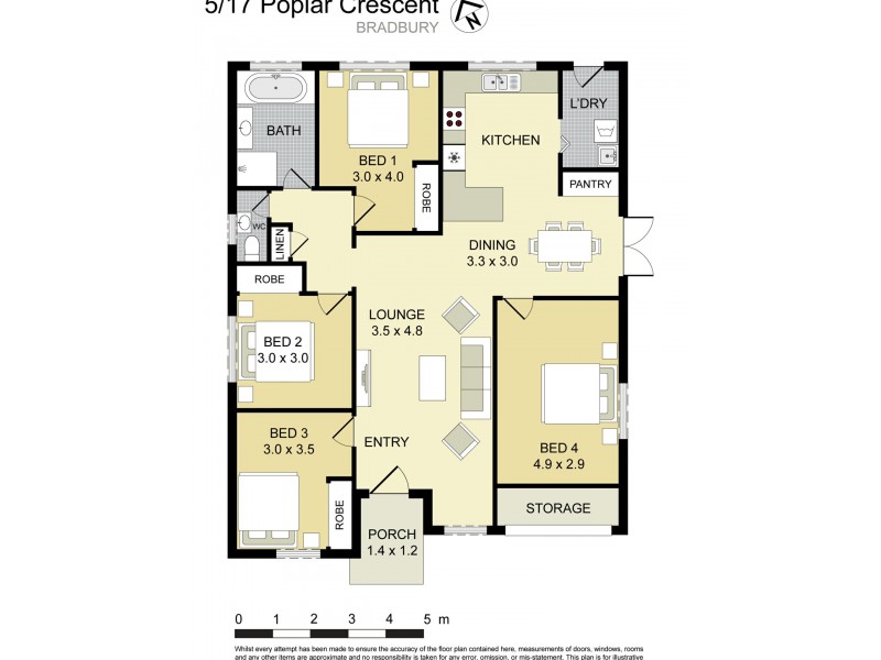 5/17 Poplar Crescent, Bradbury NSW 2560