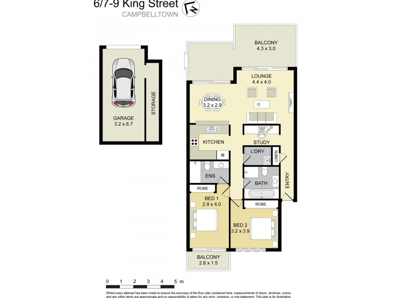 6/7-9 King St, Campbelltown NSW 2560