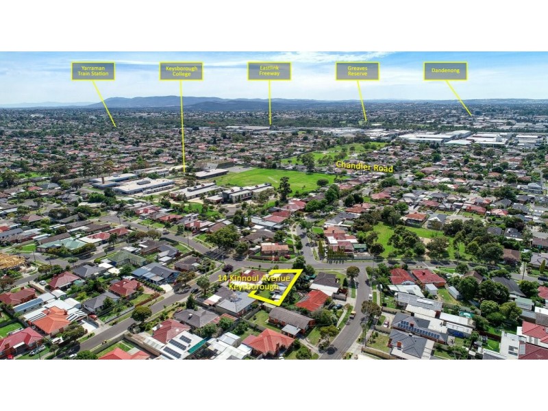 14 KINNOUL AVE, Keysborough VIC 3173