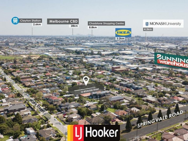 10 WHITESIDE STREET, Springvale VIC 3171