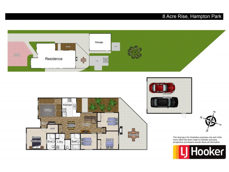 8 Acre Rise, Hampton Park VIC 3976 Floorplan