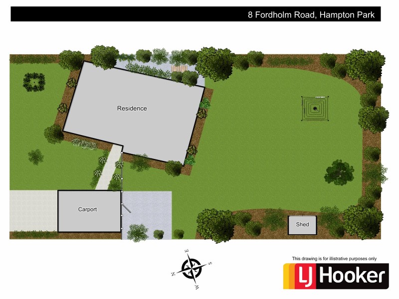8 Fordholm Road, Hampton Park VIC 3976 Floorplan