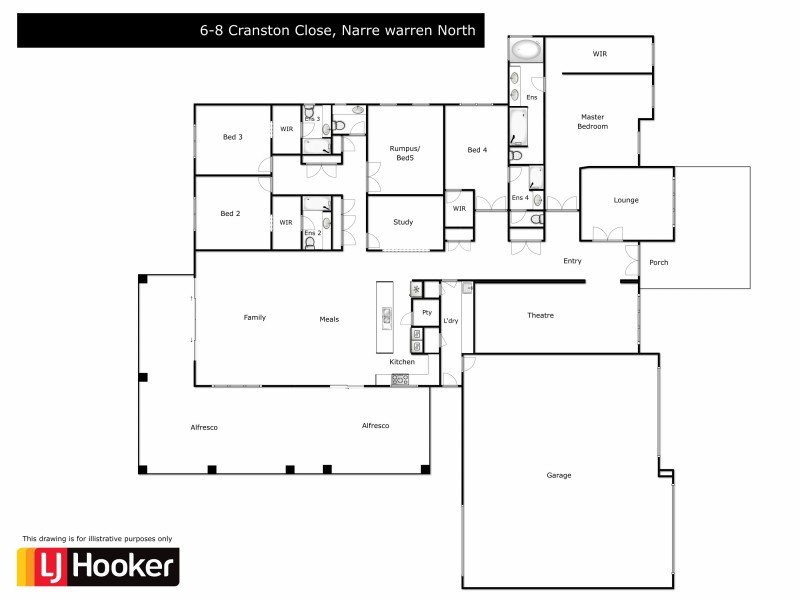 6-8 Cranston Close, Narre Warren North VIC 3804 Floorplan