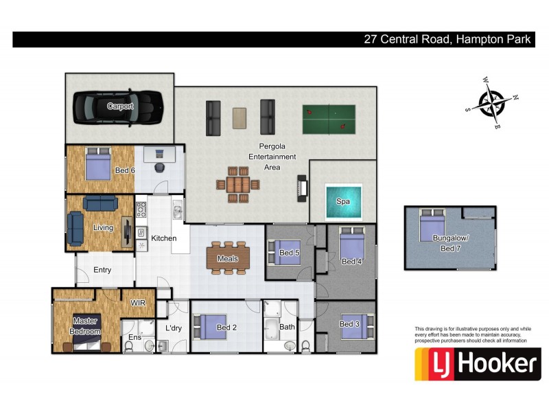 27 Central Road, Hampton Park VIC 3976 Floorplan