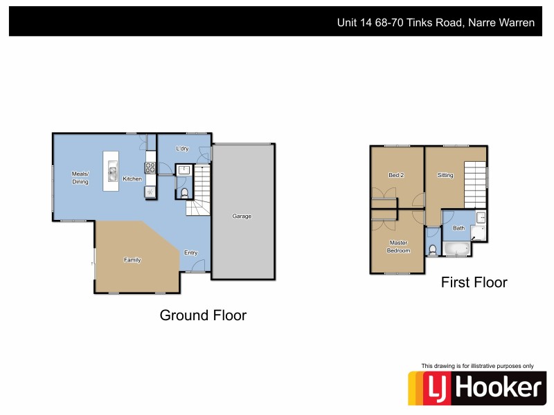 14/68-70 Tinks Road, Narre Warren VIC 3805 Floorplan