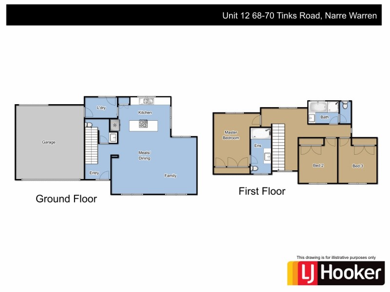 12/68-70 Tinks Road, Narre Warren VIC 3805 Floorplan