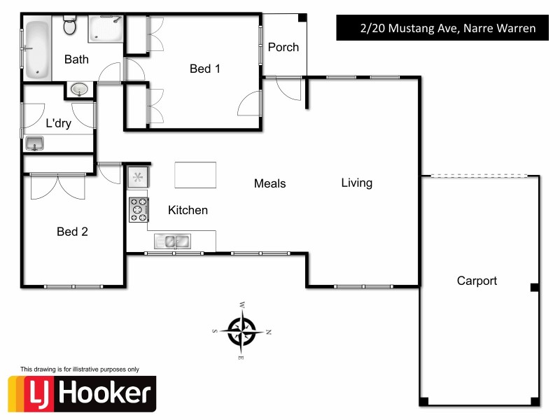 20A Mustang Avenue, Narre Warren VIC 3805 Floorplan