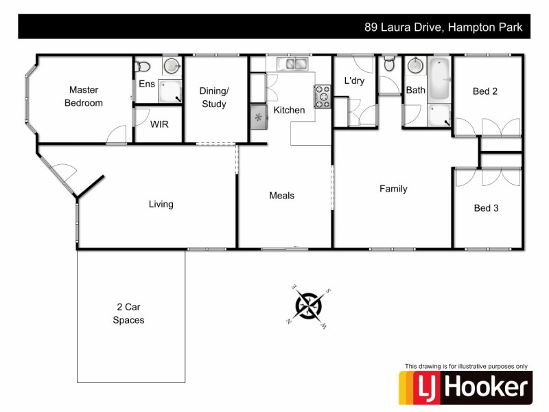 89 Laura Drive, Hampton Park VIC 3976 Floorplan