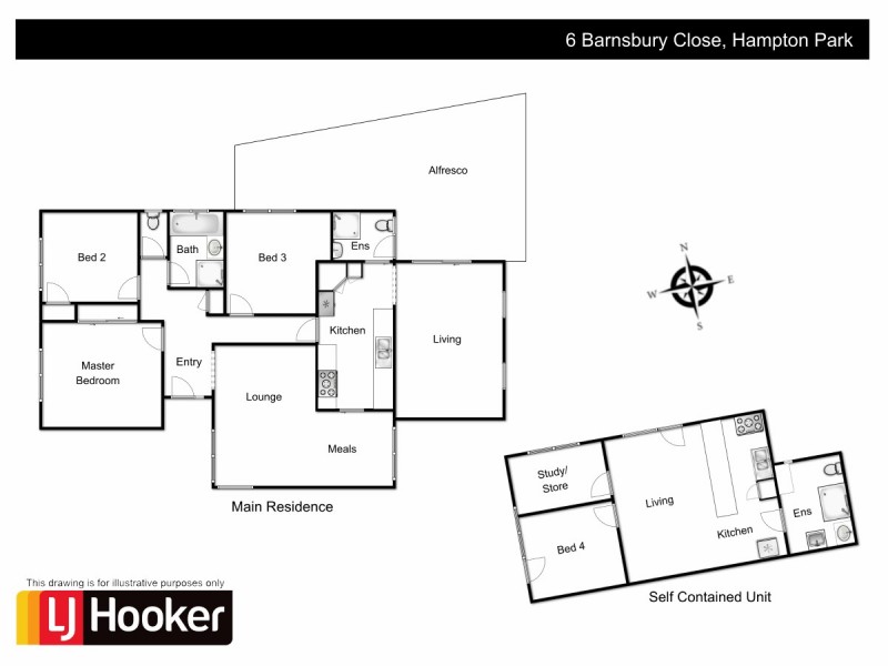 6 Barnsbury Close, Hampton Park VIC 3976 Floorplan