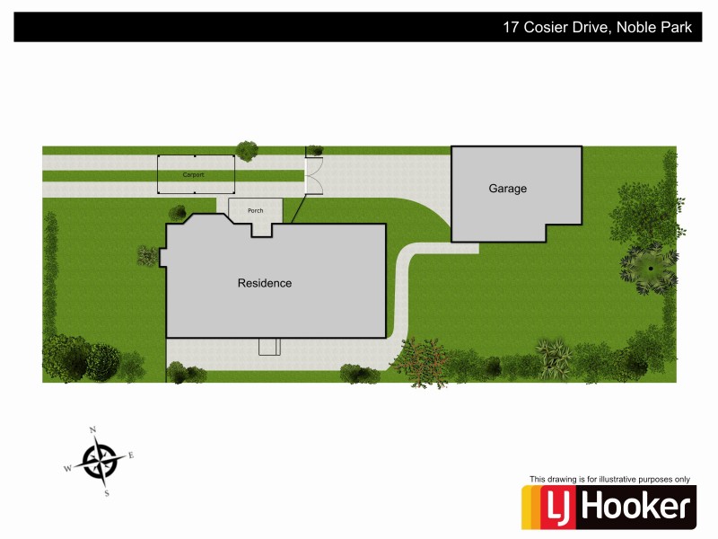 17 Cosier Drive, Noble Park VIC 3174 Floorplan
