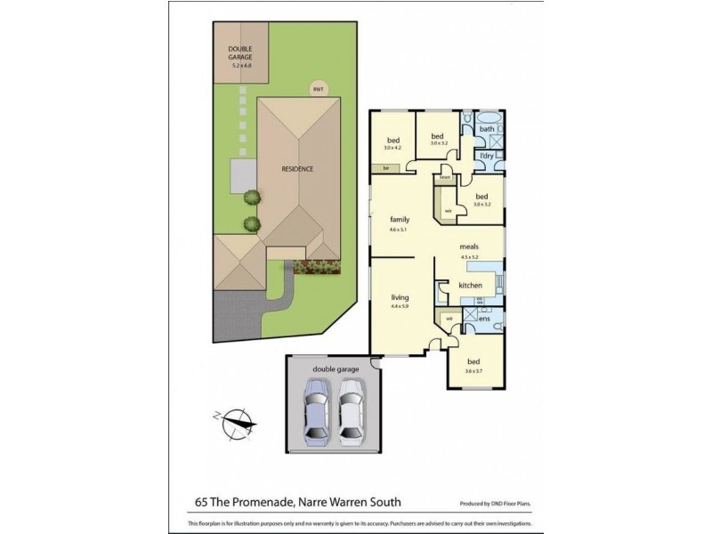 65 The Promenade, Narre Warren South VIC 3805 Floorplan