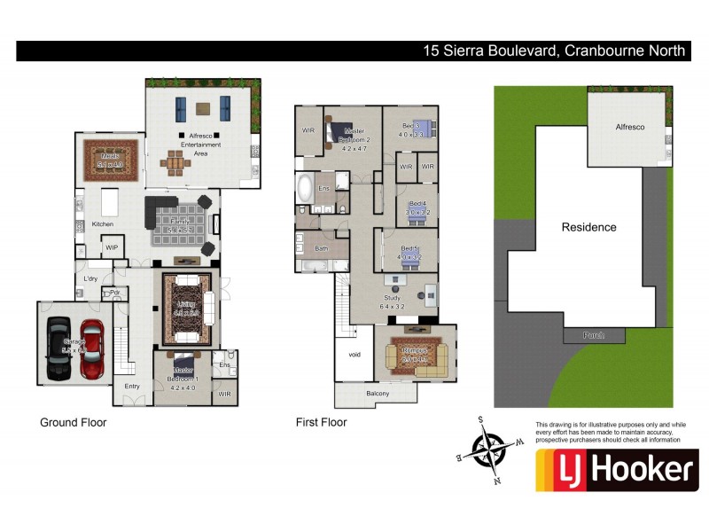 15 Sierra Boulevard, Cranbourne North VIC 3977 Floorplan