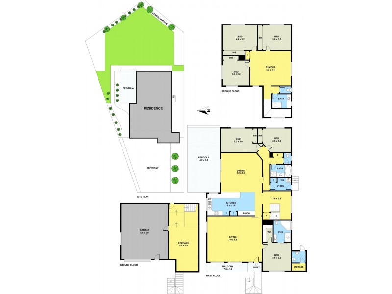 11 Evonne Court, Endeavour Hills VIC 3802 Floorplan