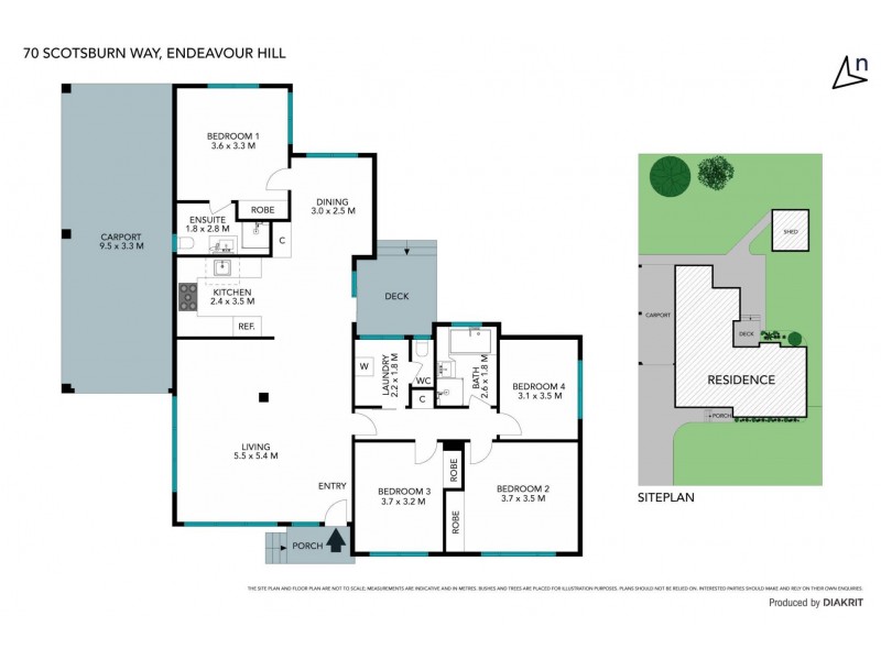70 Scotsburn Way, Endeavour Hills VIC 3802 Floorplan