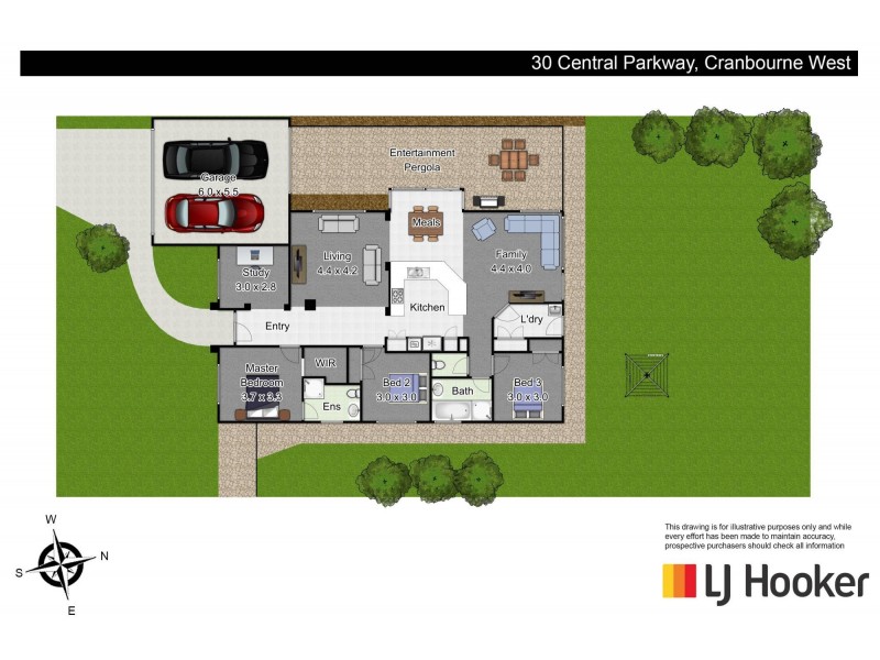 30 Central Park Way, Cranbourne West VIC 3977 Floorplan