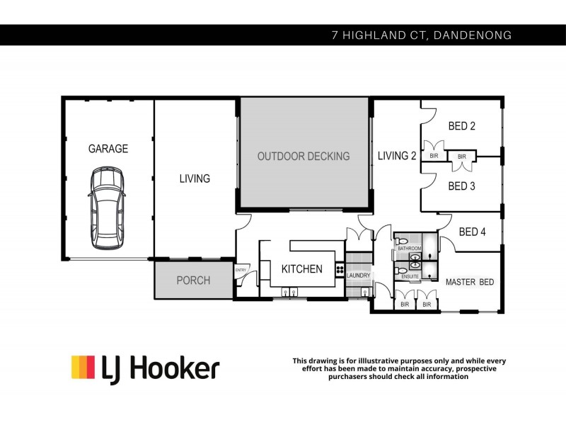 7 Highland Court, Dandenong VIC 3175 Floorplan