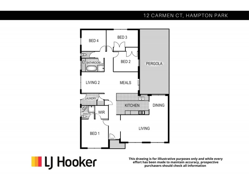 12 Carmen Court, Hampton Park VIC 3976 Floorplan